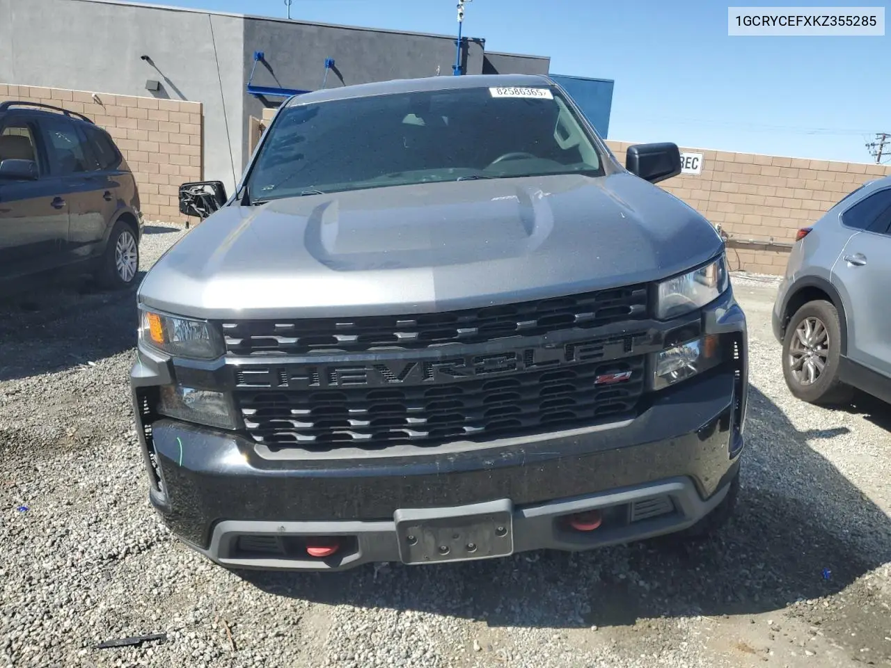 1GCRYCEFXKZ355285 2019 Chevrolet Silverado K1500 Trail Boss Custom