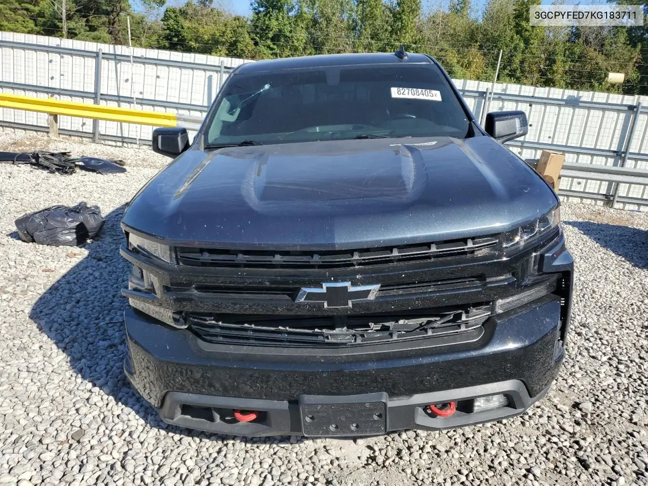3GCPYFED7KG183711 2019 Chevrolet Silverado K1500 Lt Trail Boss
