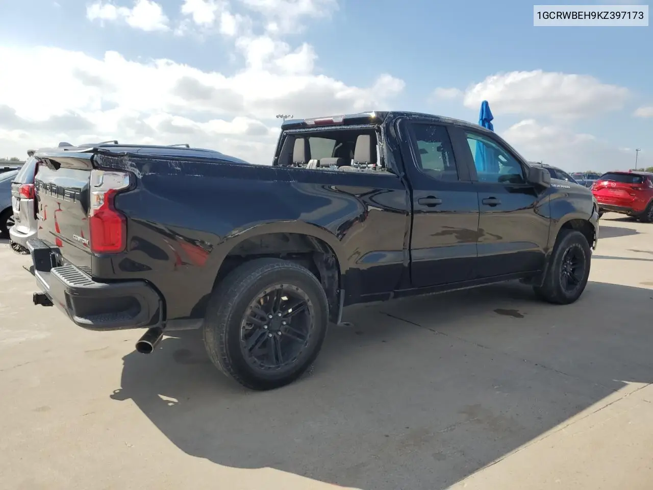 1GCRWBEH9KZ397173 2019 Chevrolet Silverado C1500 Custom