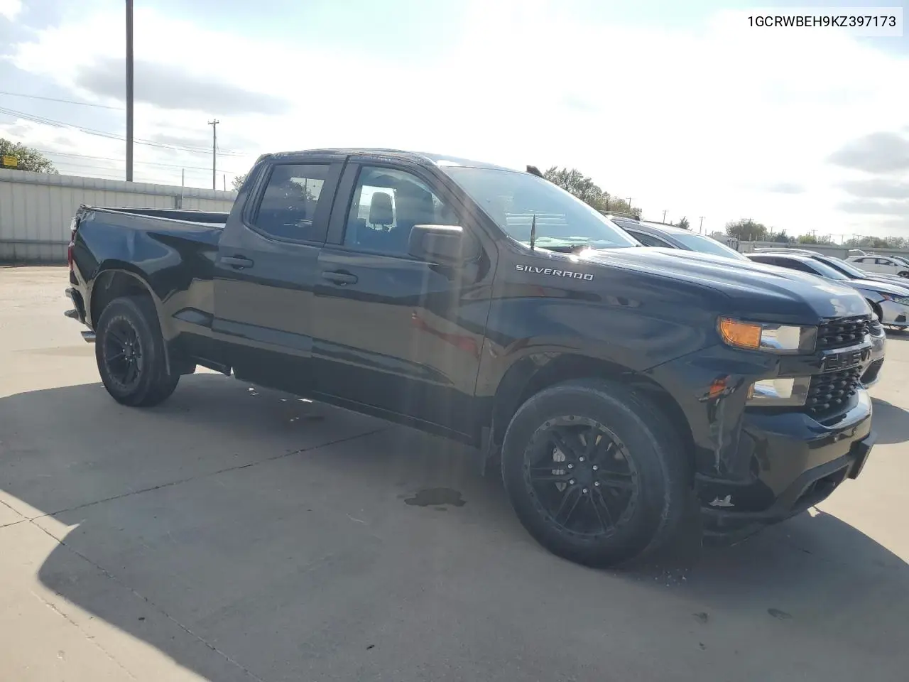 1GCRWBEH9KZ397173 2019 Chevrolet Silverado C1500 Custom