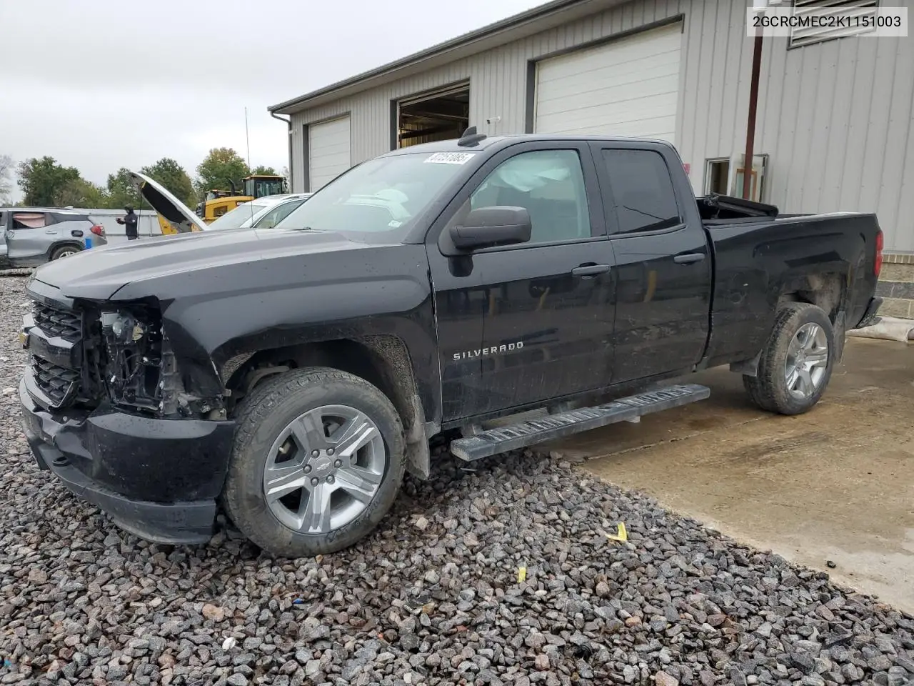 2GCRCMEC2K1151003 2019 Chevrolet Silverado Ld C1500 Custom