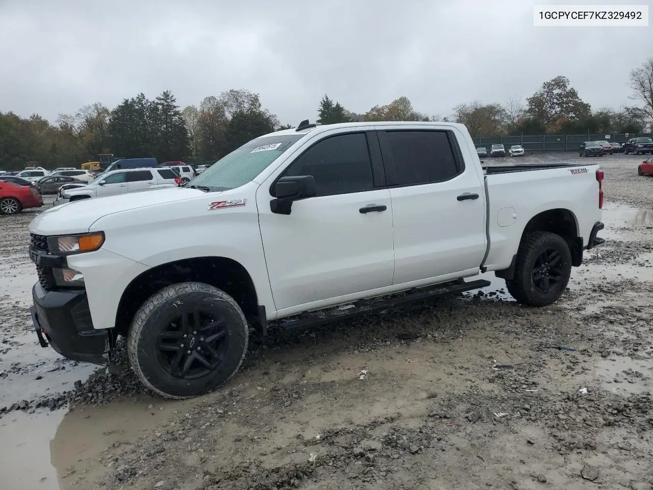 1GCPYCEF7KZ329492 2019 Chevrolet Silverado K1500 Trail Boss Custom