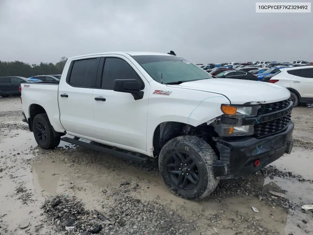 1GCPYCEF7KZ329492 2019 Chevrolet Silverado K1500 Trail Boss Custom