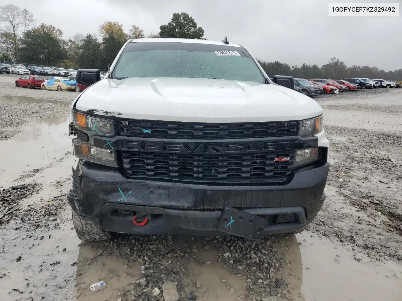 1GCPYCEF7KZ329492 2019 Chevrolet Silverado K1500 Trail Boss Custom