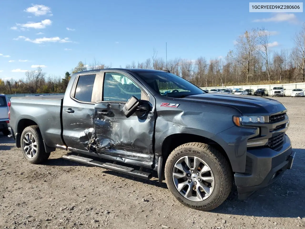 1GCRYEED9KZ280606 2019 Chevrolet Silverado K1500 Rst