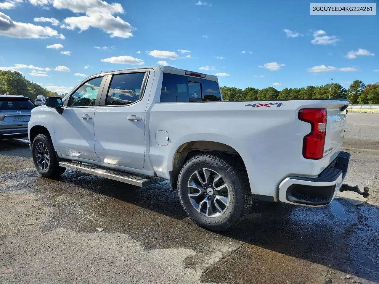 3GCUYEED4KG224261 2019 Chevrolet Silverado K1500 Rst