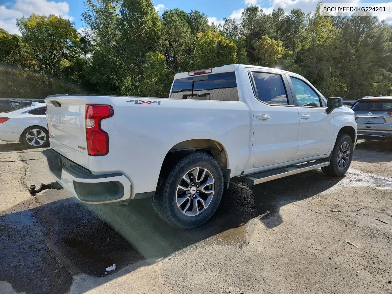 3GCUYEED4KG224261 2019 Chevrolet Silverado K1500 Rst