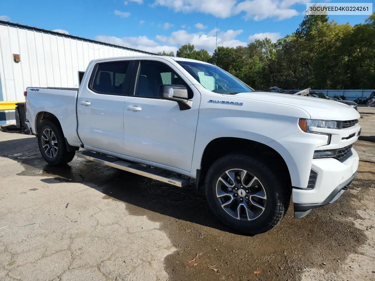 3GCUYEED4KG224261 2019 Chevrolet Silverado K1500 Rst