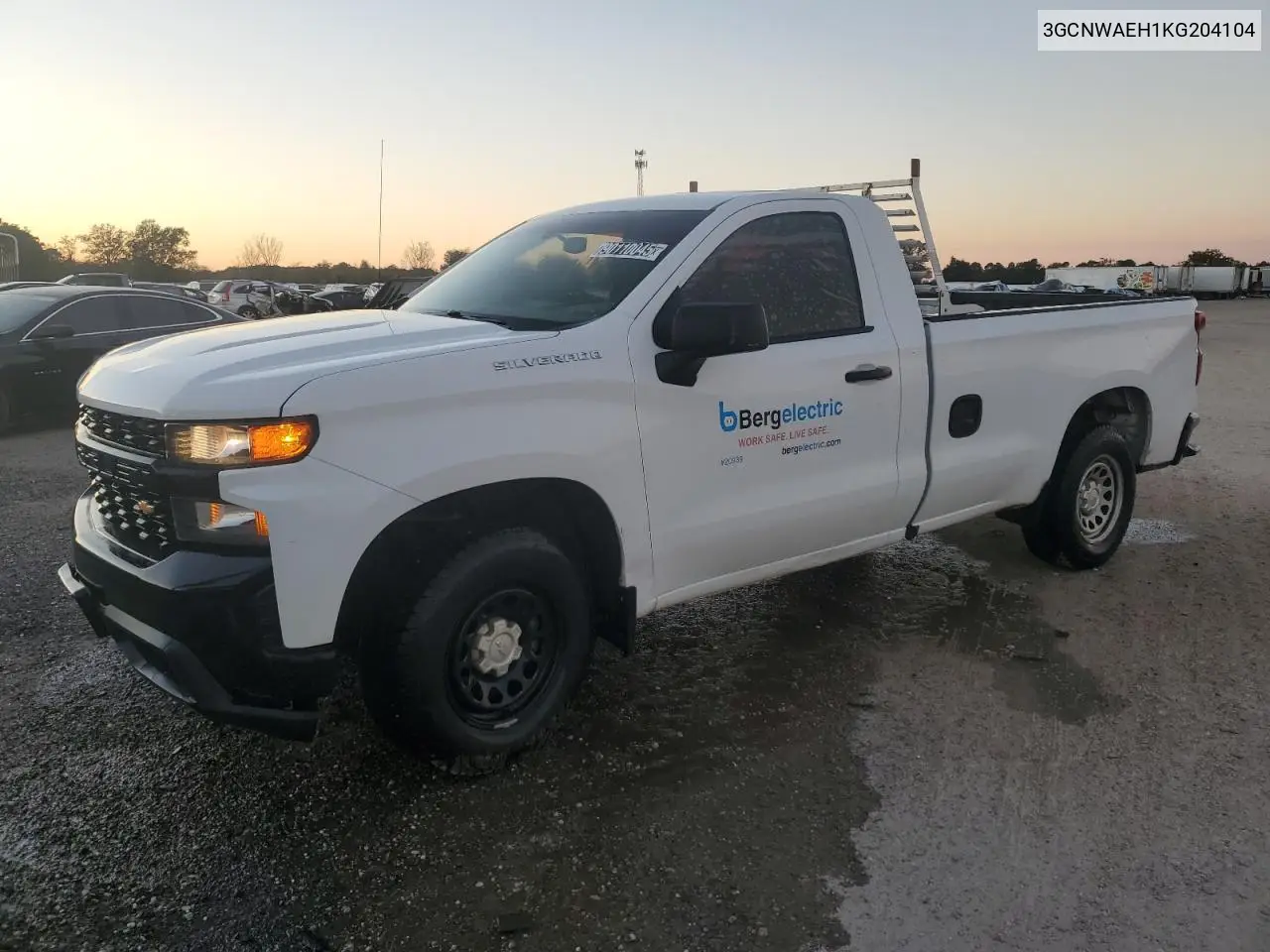 3GCNWAEH1KG204104 2019 Chevrolet Silverado C1500