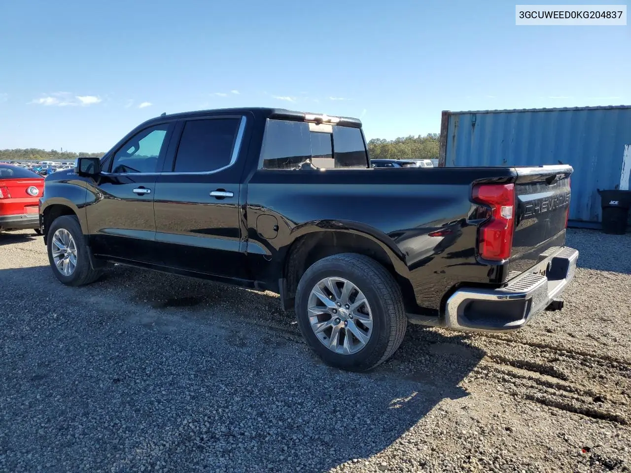 3GCUWEED0KG204837 2019 Chevrolet Silverado C1500 Ltz