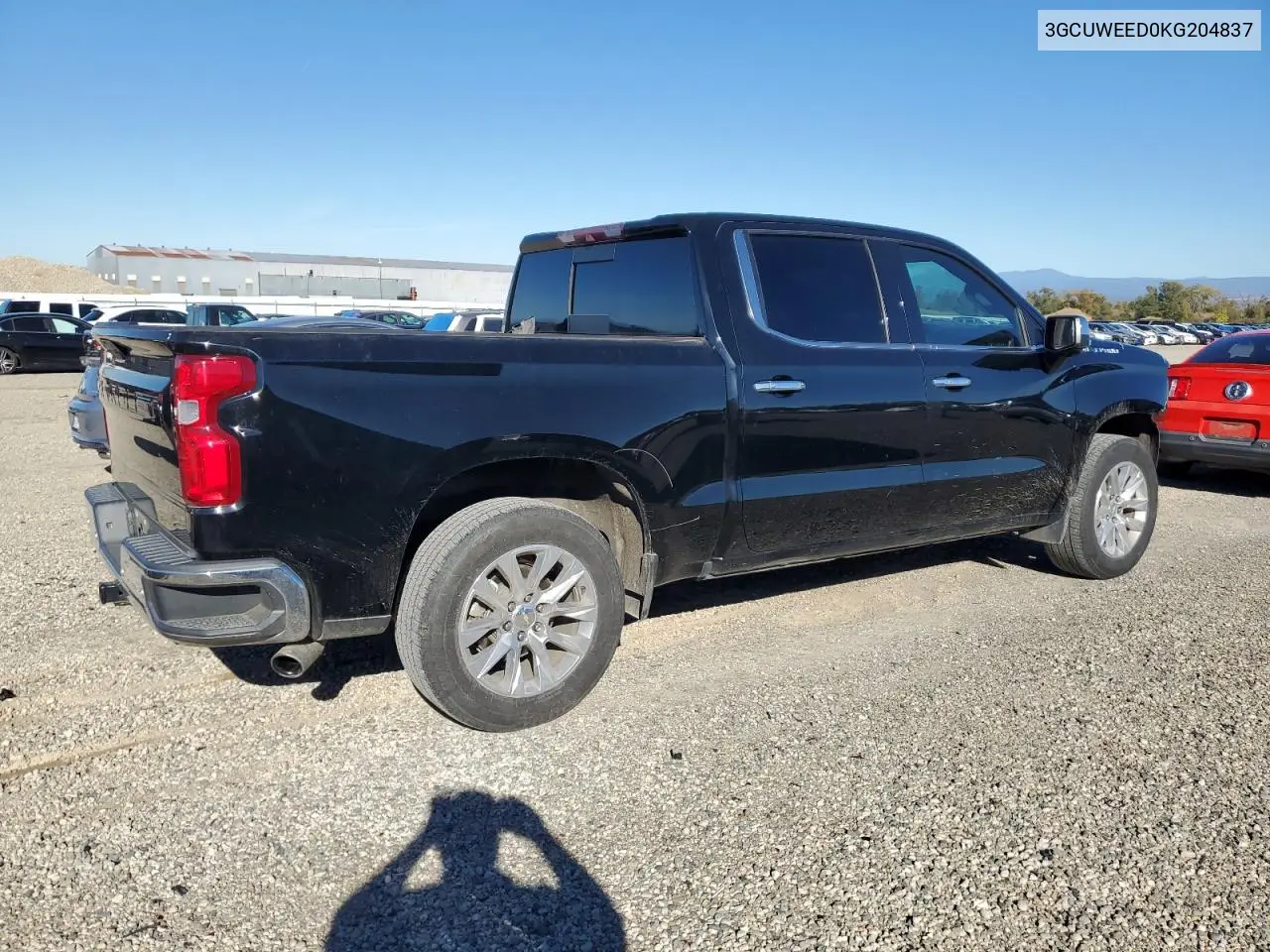 3GCUWEED0KG204837 2019 Chevrolet Silverado C1500 Ltz