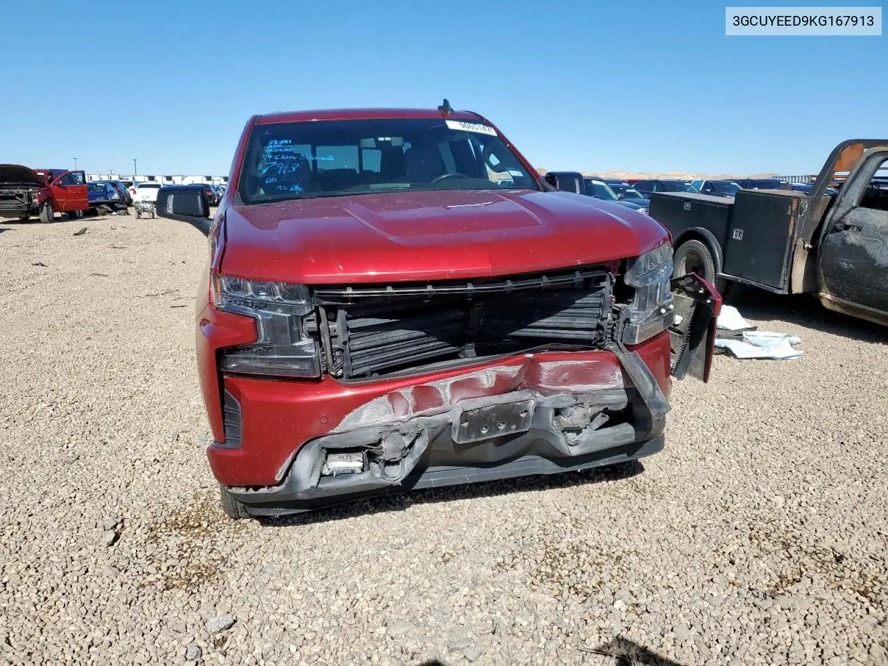 3GCUYEED9KG167913 2019 Chevrolet Silverado K1500 Rst