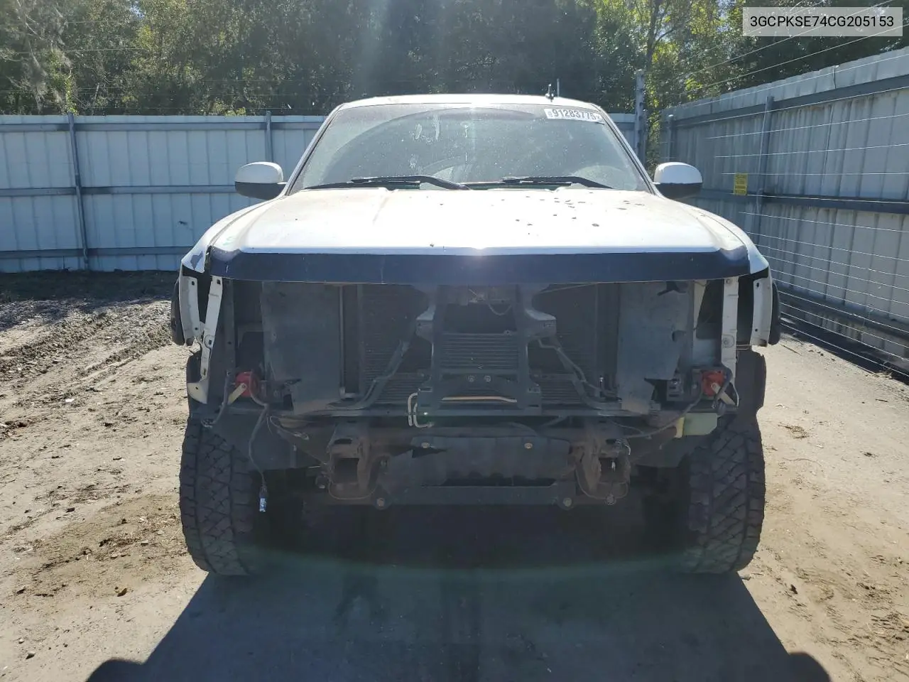 3GCPKSE74CG205153 2012 Chevrolet Silverado K1500 Lt