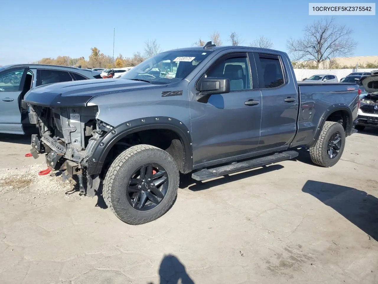 1GCRYCEF5KZ375542 2019 Chevrolet Silverado K1500 Trail Boss Custom