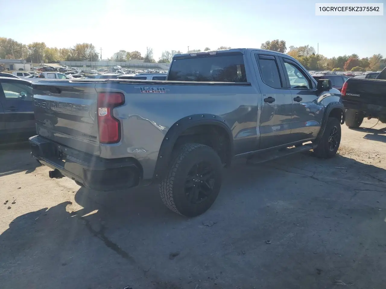 1GCRYCEF5KZ375542 2019 Chevrolet Silverado K1500 Trail Boss Custom
