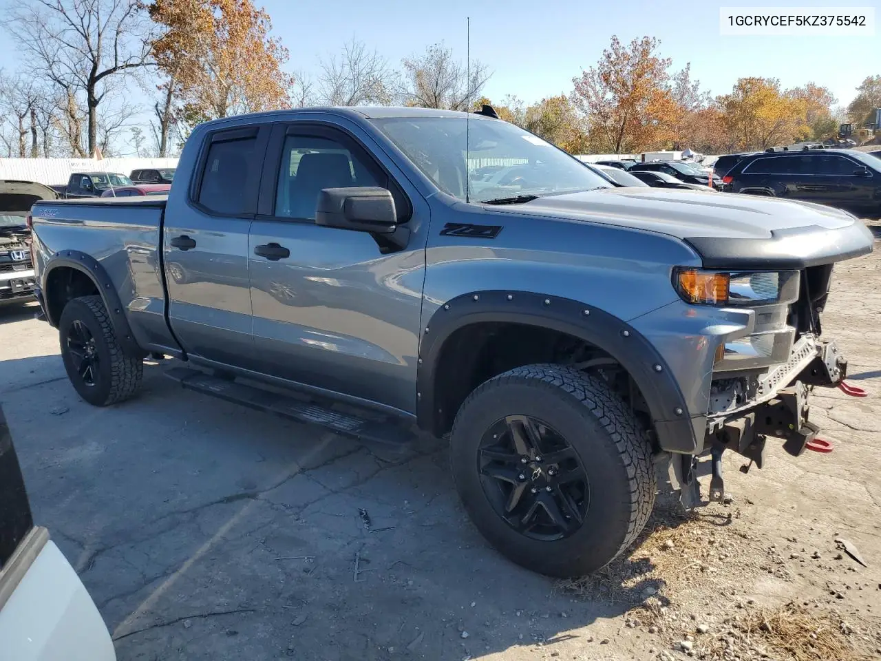 1GCRYCEF5KZ375542 2019 Chevrolet Silverado K1500 Trail Boss Custom