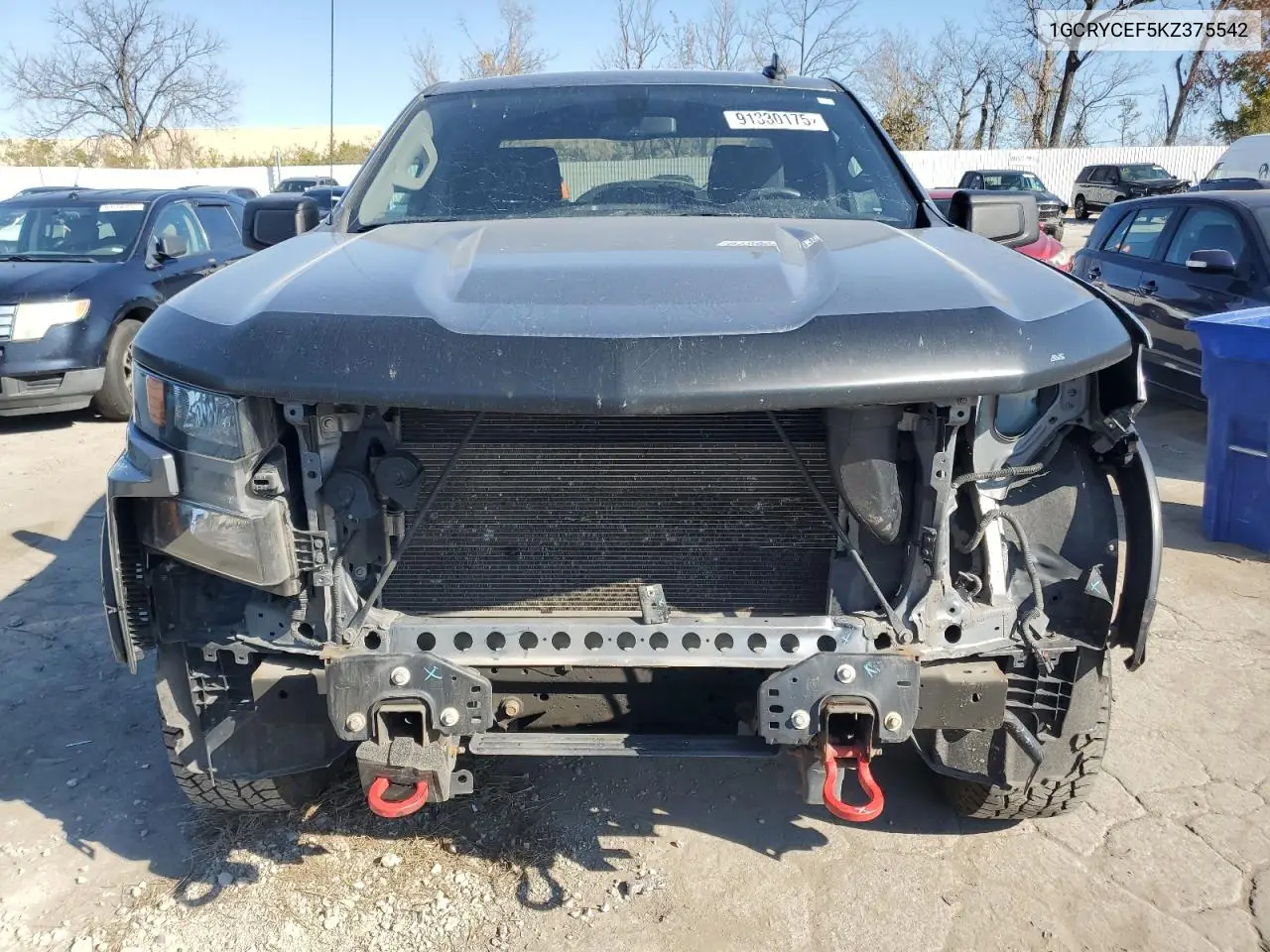 1GCRYCEF5KZ375542 2019 Chevrolet Silverado K1500 Trail Boss Custom