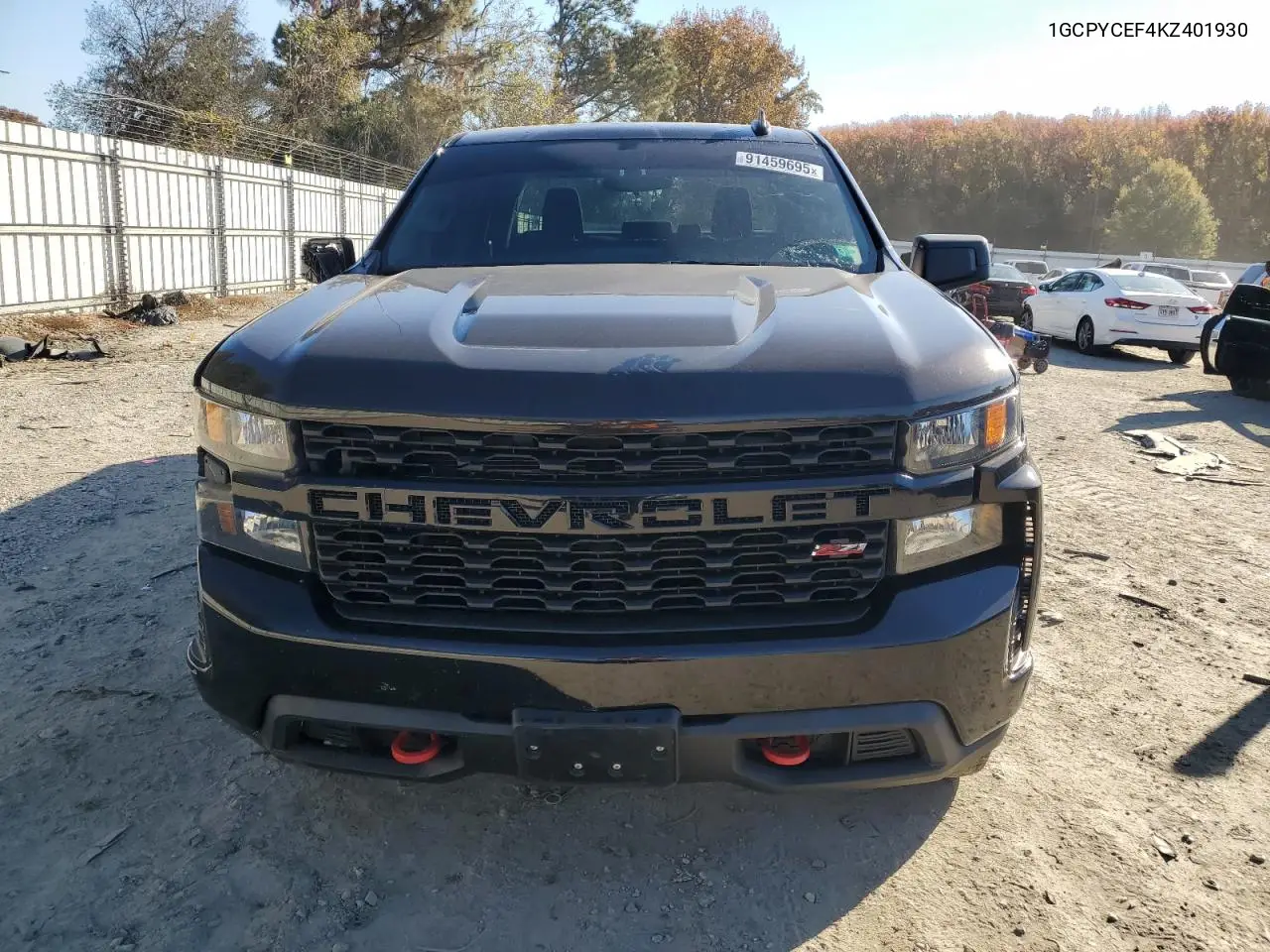 1GCPYCEF4KZ401930 2019 Chevrolet Silverado K1500 Trail Boss Custom