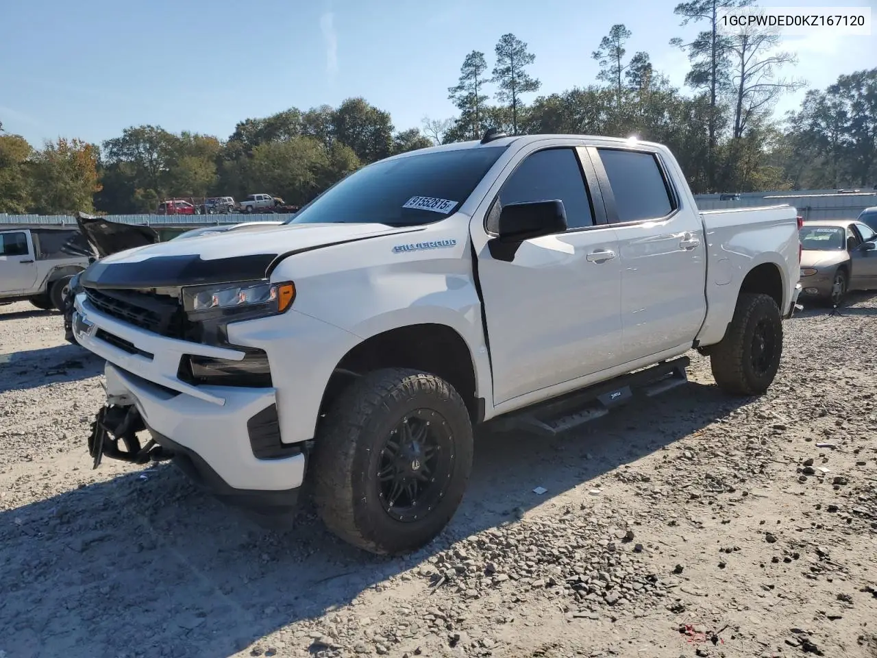 1GCPWDED0KZ167120 2019 Chevrolet Silverado C1500 Rst