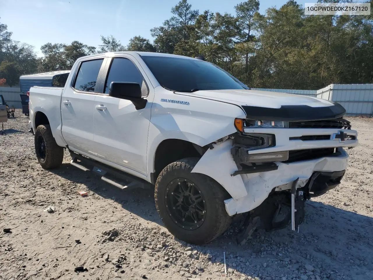 1GCPWDED0KZ167120 2019 Chevrolet Silverado C1500 Rst