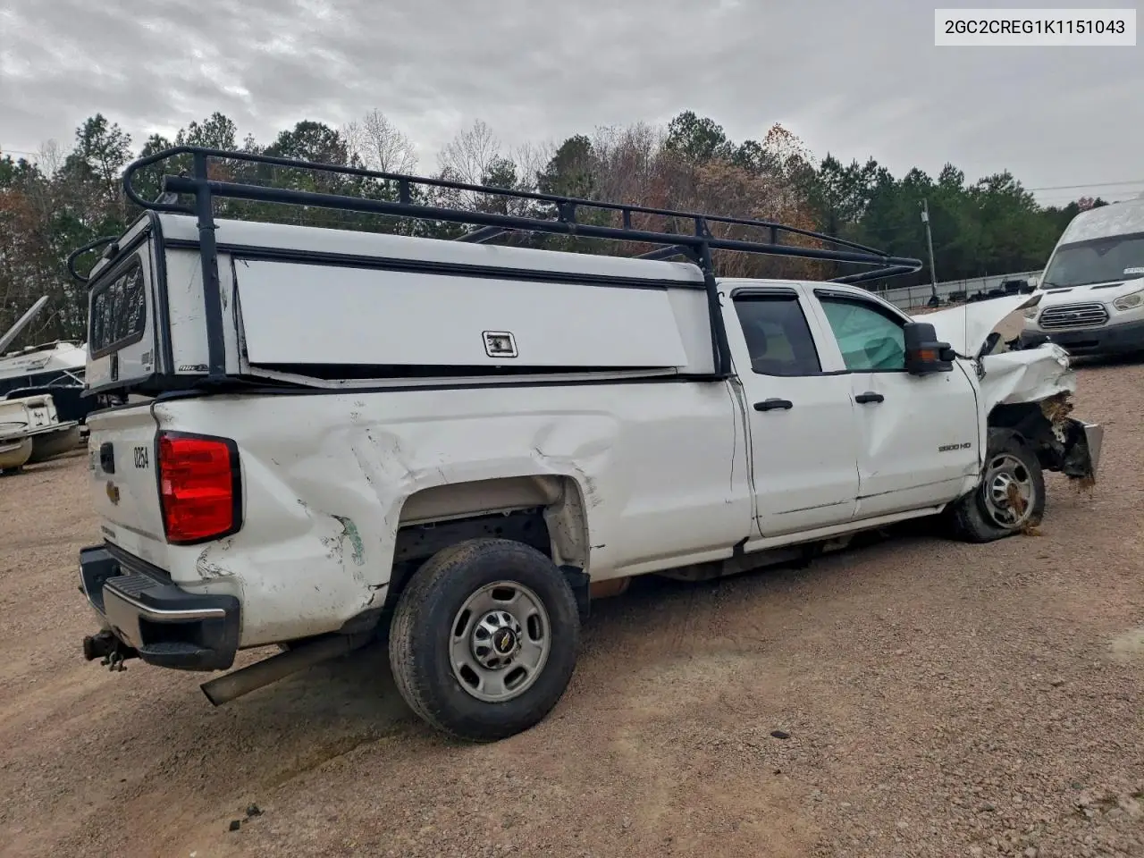2GC2CREG1K1151043 2019 Chevrolet Silverado C2500 Heavy Duty
