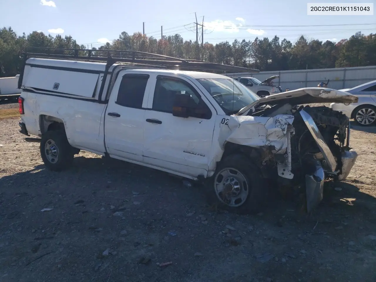 2GC2CREG1K1151043 2019 Chevrolet Silverado C2500 Heavy Duty