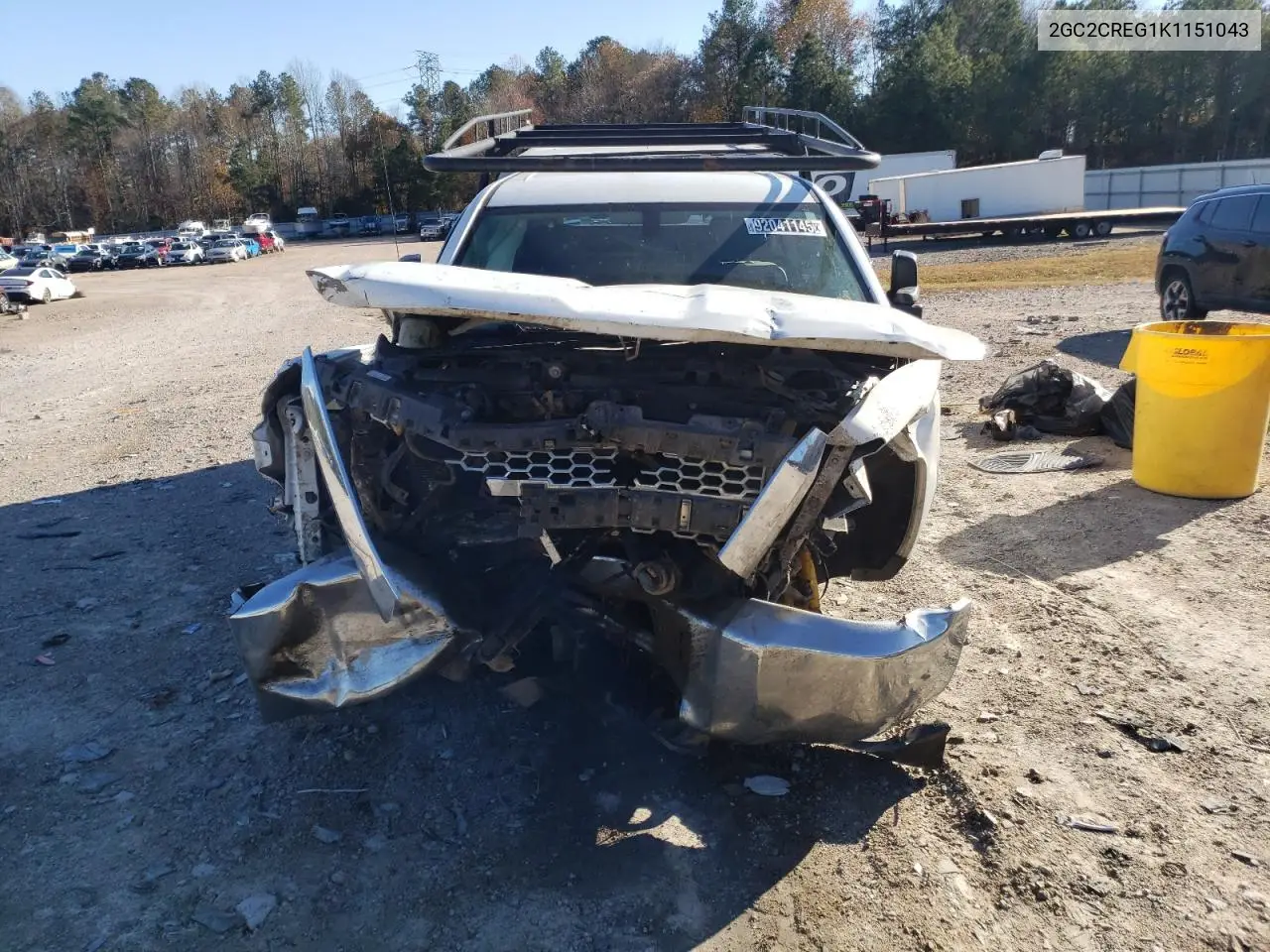 2GC2CREG1K1151043 2019 Chevrolet Silverado C2500 Heavy Duty