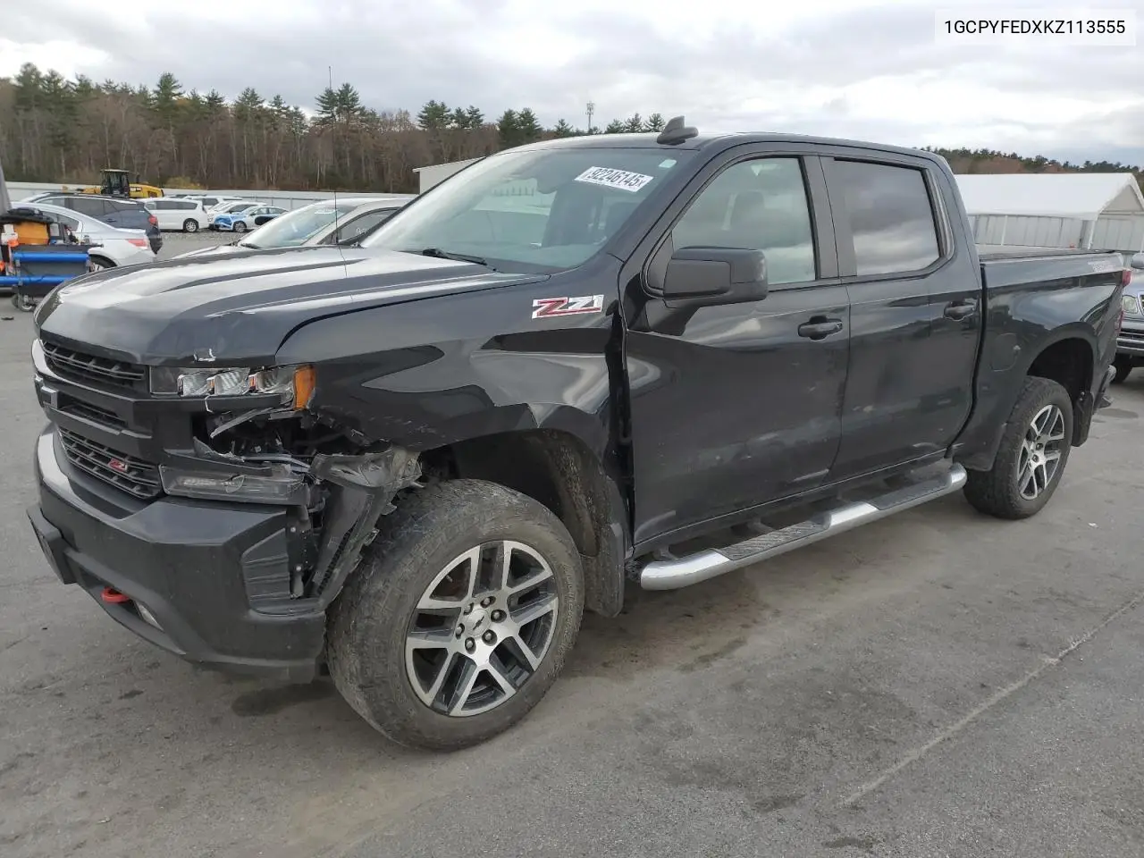 1GCPYFEDXKZ113555 2019 Chevrolet Silverado K1500 Lt Trail Boss