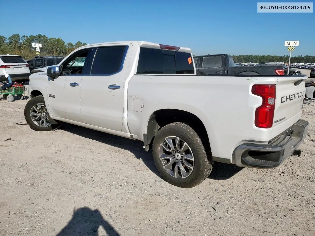 3GCUYGEDXKG124709 2019 Chevrolet Silverado K1500 Ltz