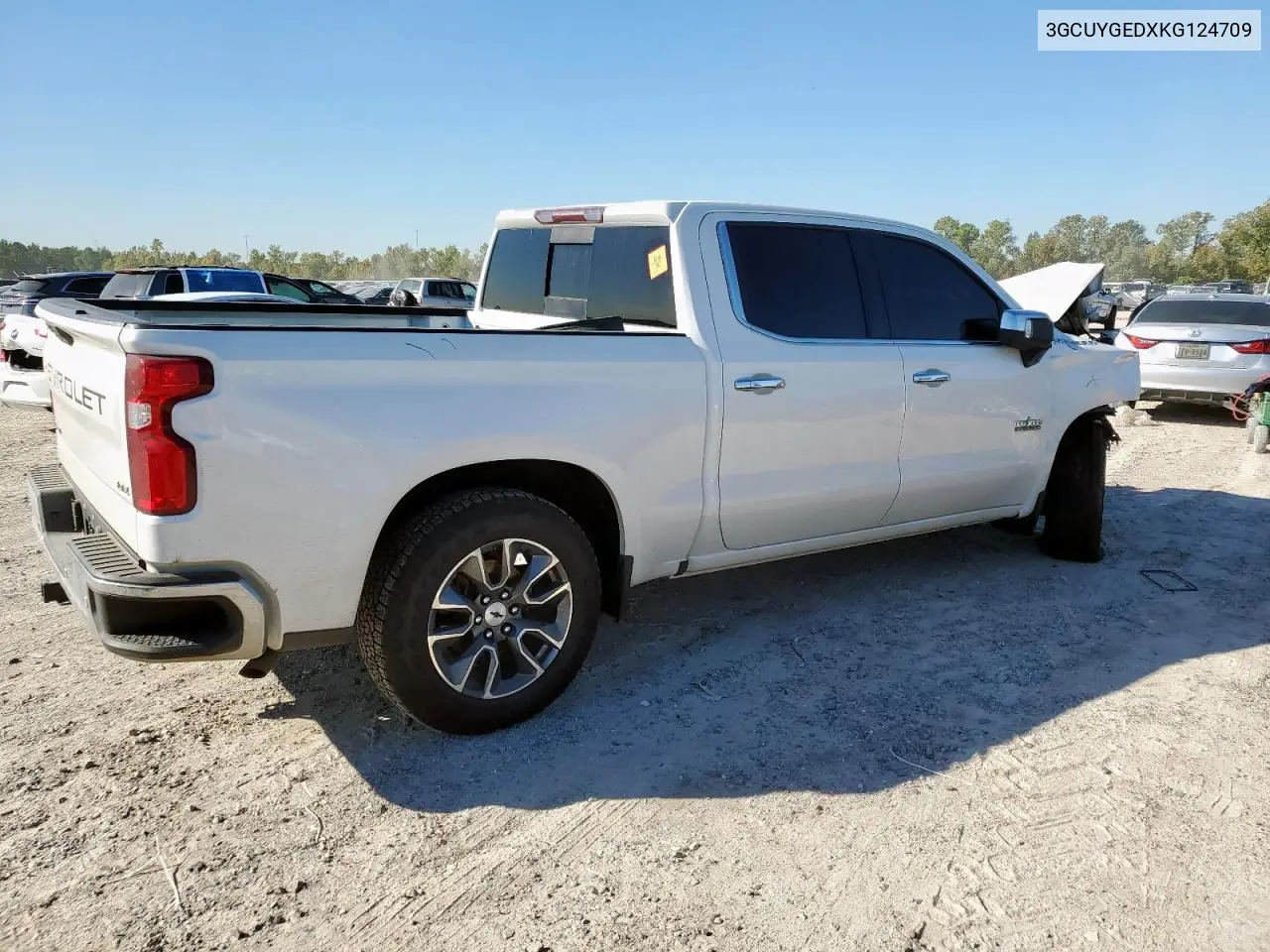 3GCUYGEDXKG124709 2019 Chevrolet Silverado K1500 Ltz