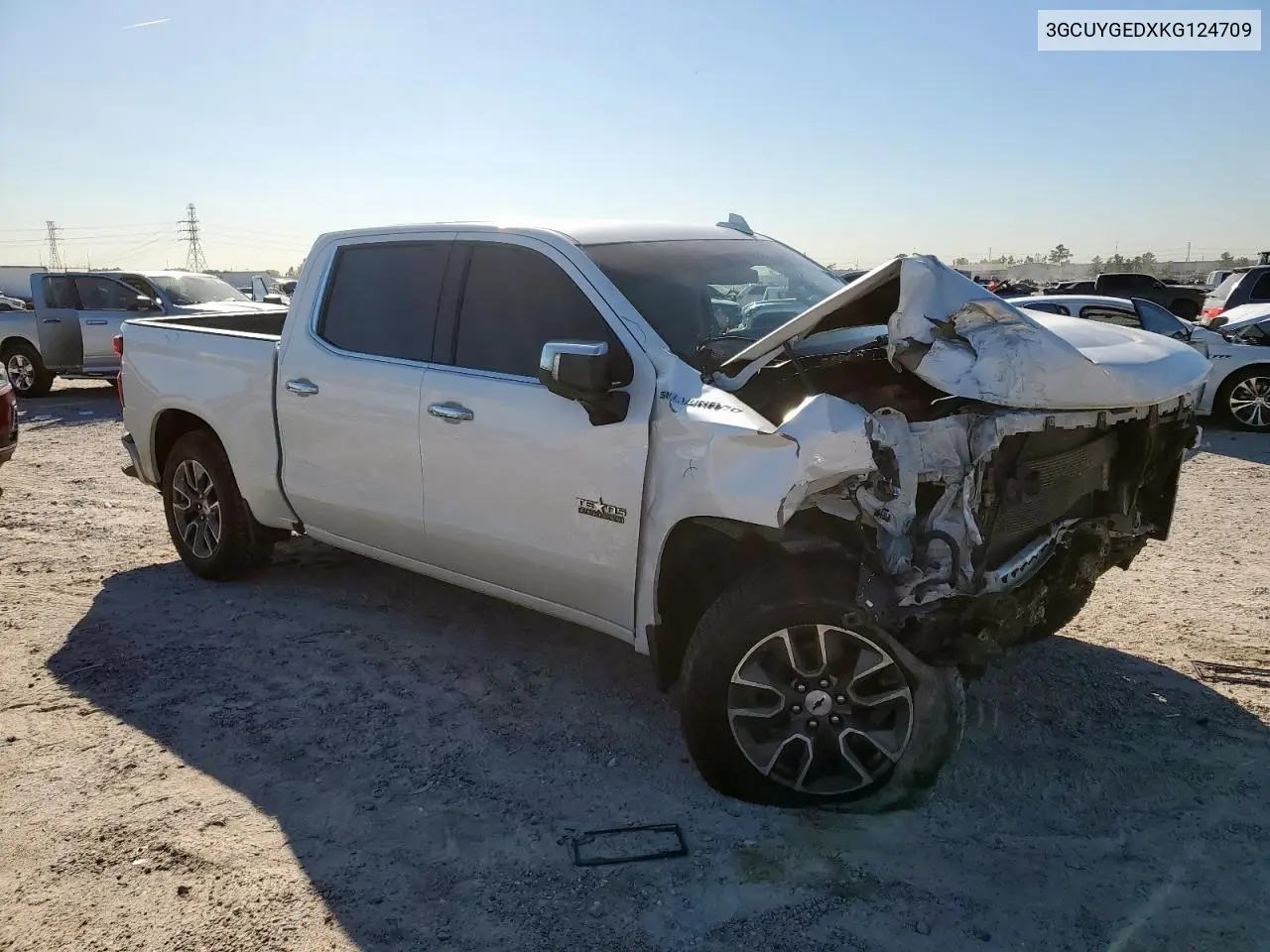 3GCUYGEDXKG124709 2019 Chevrolet Silverado K1500 Ltz