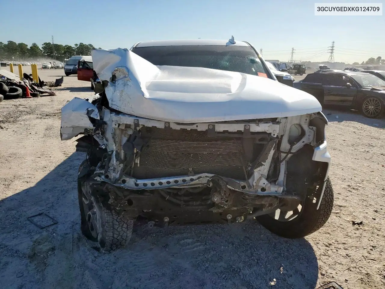 3GCUYGEDXKG124709 2019 Chevrolet Silverado K1500 Ltz