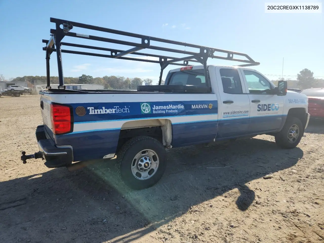 2GC2CREGXK1138789 2019 Chevrolet Silverado C2500 Heavy Duty