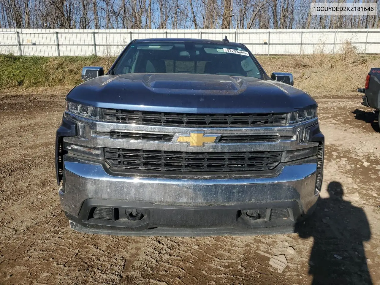 1GCUYDED2KZ181646 2019 Chevrolet Silverado K1500 Lt