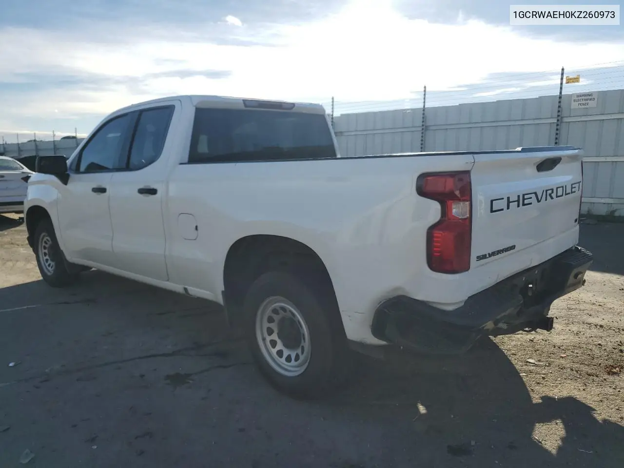 1GCRWAEH0KZ260973 2019 Chevrolet Silverado C1500