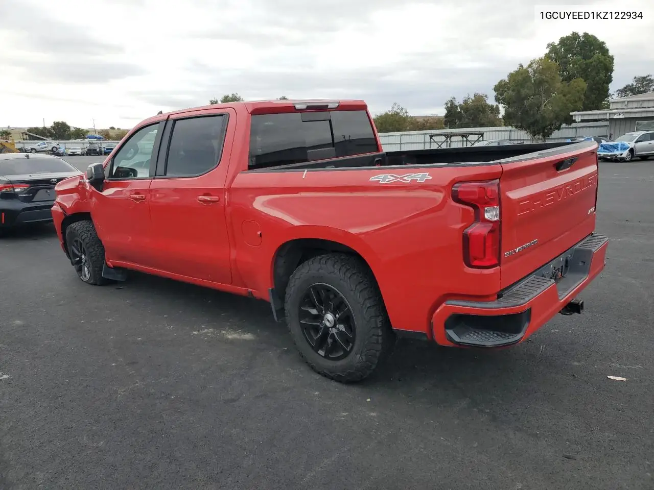 1GCUYEED1KZ122934 2019 Chevrolet Silverado K1500 Rst