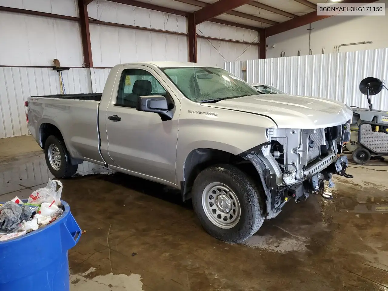 3GCNYAEH3KG171150 2019 Chevrolet Silverado K1500
