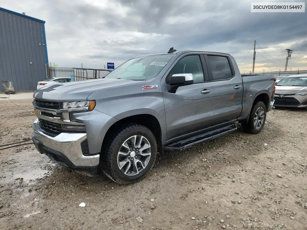 3GCUYDED8KG154497 2019 Chevrolet Silverado K1500 Lt