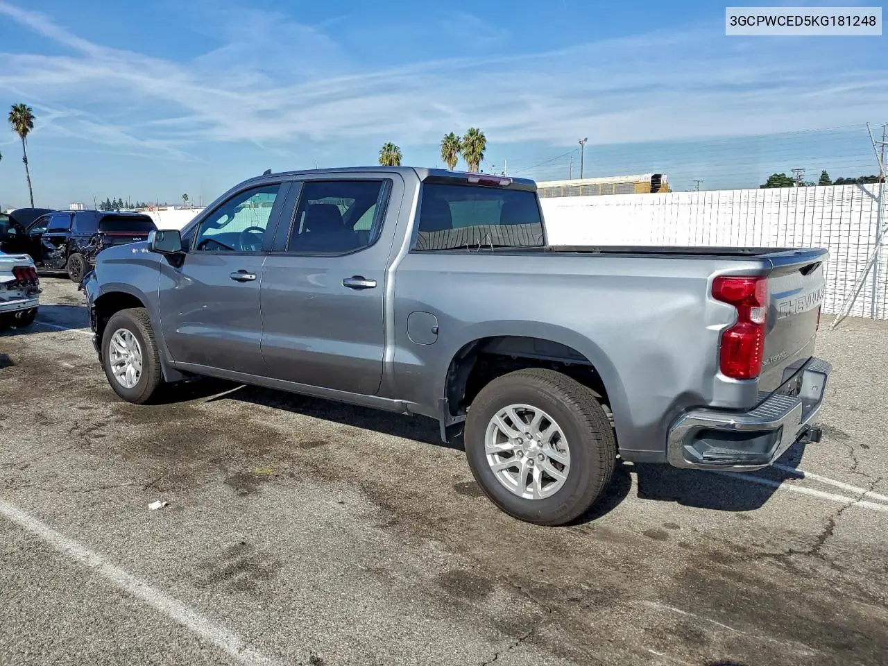 3GCPWCED5KG181248 2019 Chevrolet Silverado C1500 Lt