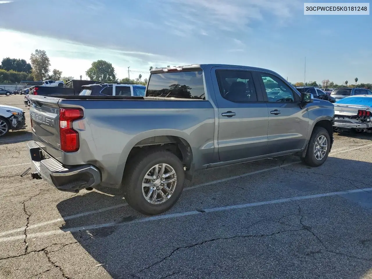 3GCPWCED5KG181248 2019 Chevrolet Silverado C1500 Lt