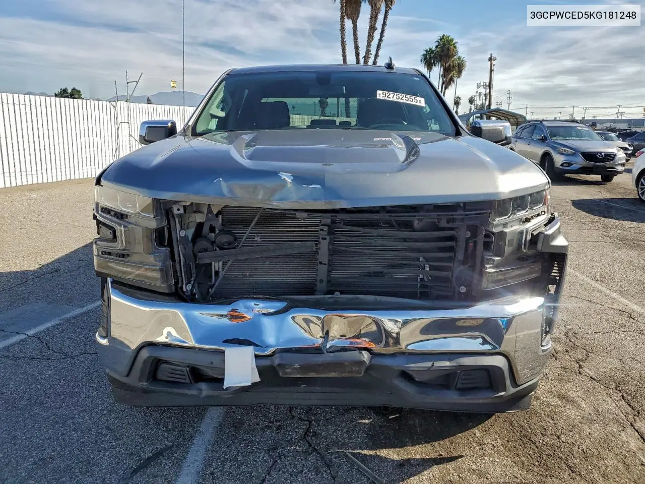 3GCPWCED5KG181248 2019 Chevrolet Silverado C1500 Lt