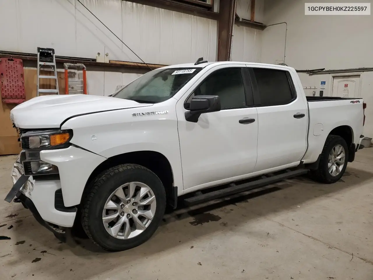 1GCPYBEH0KZ225597 2019 Chevrolet Silverado K1500 Custom