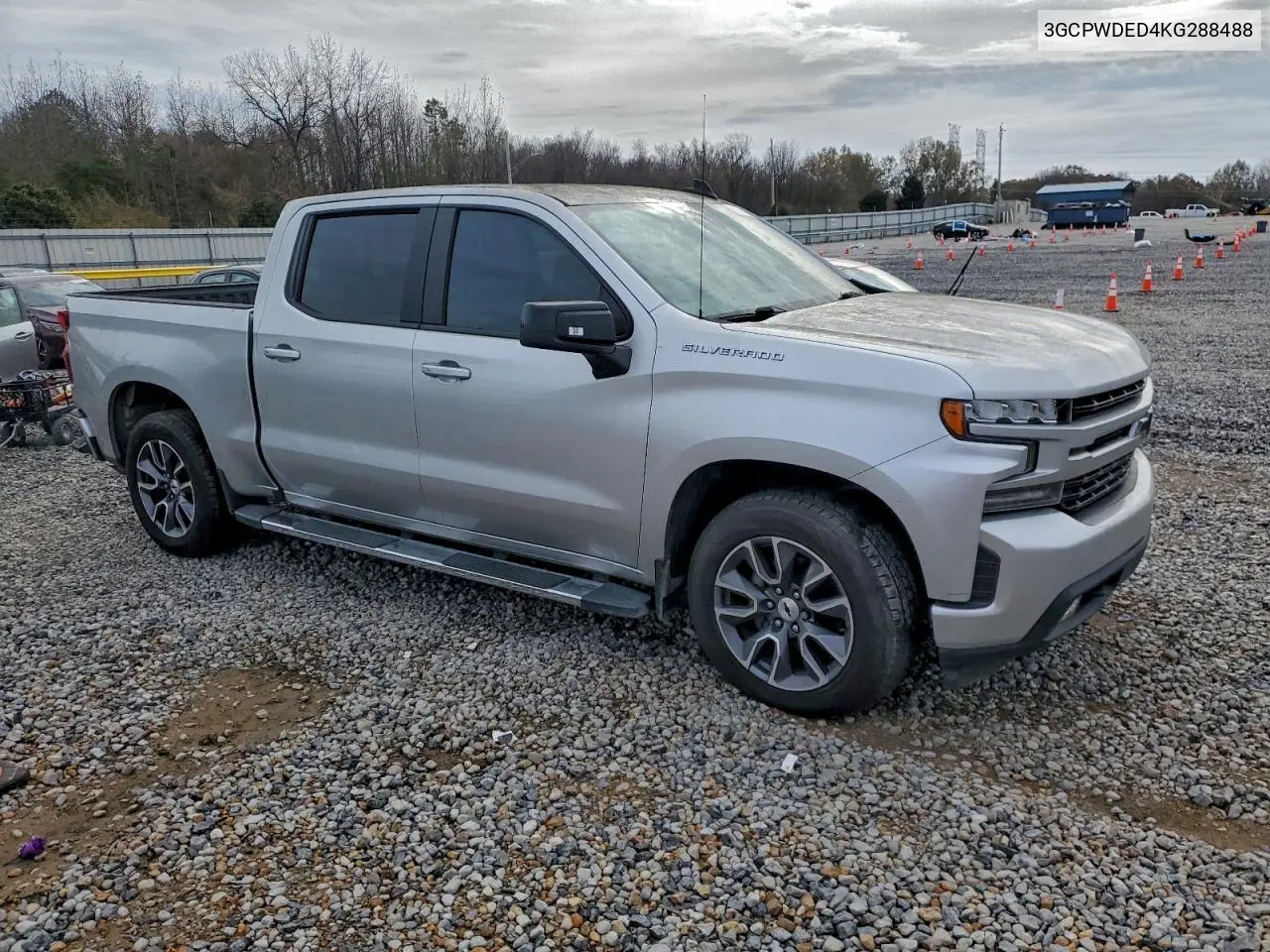3GCPWDED4KG288488 2019 Chevrolet Silverado C1500 Rst