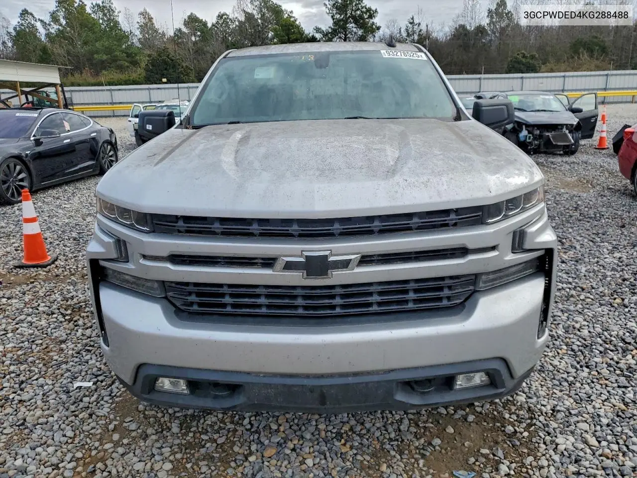 3GCPWDED4KG288488 2019 Chevrolet Silverado C1500 Rst