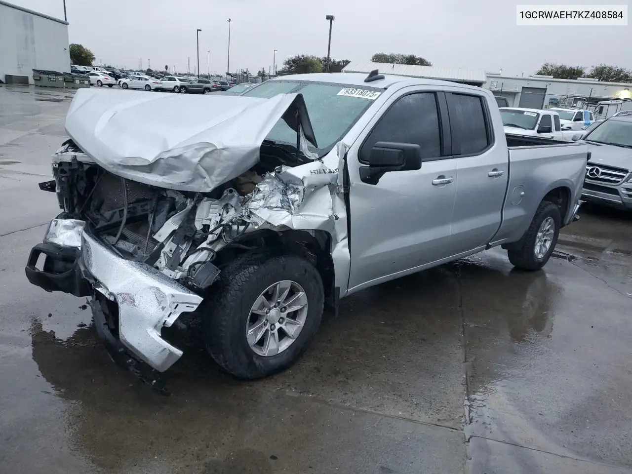 1GCRWAEH7KZ408584 2019 Chevrolet Silverado C1500