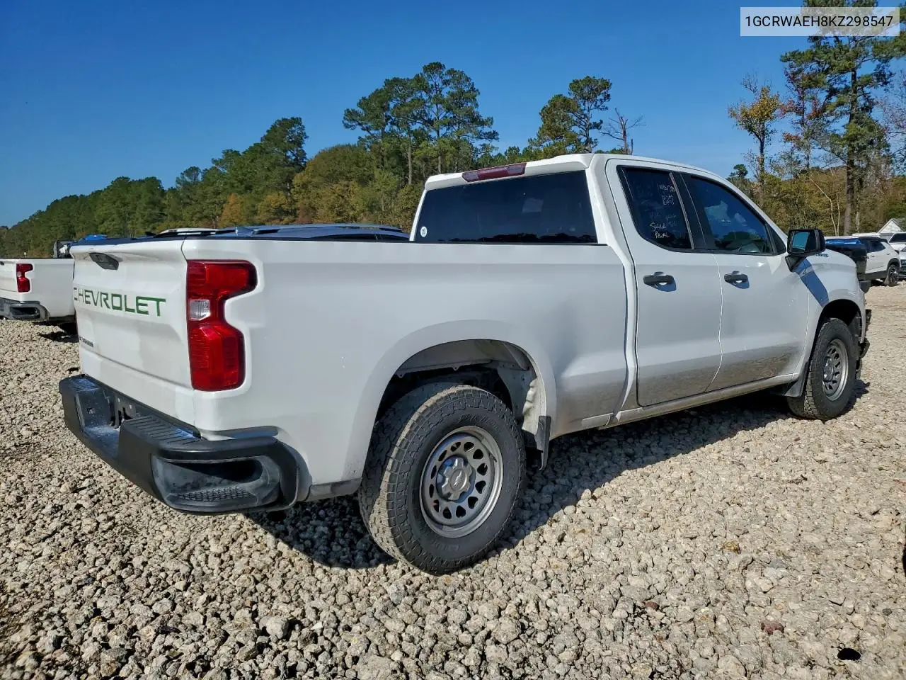 1GCRWAEH8KZ298547 2019 Chevrolet Silverado C1500