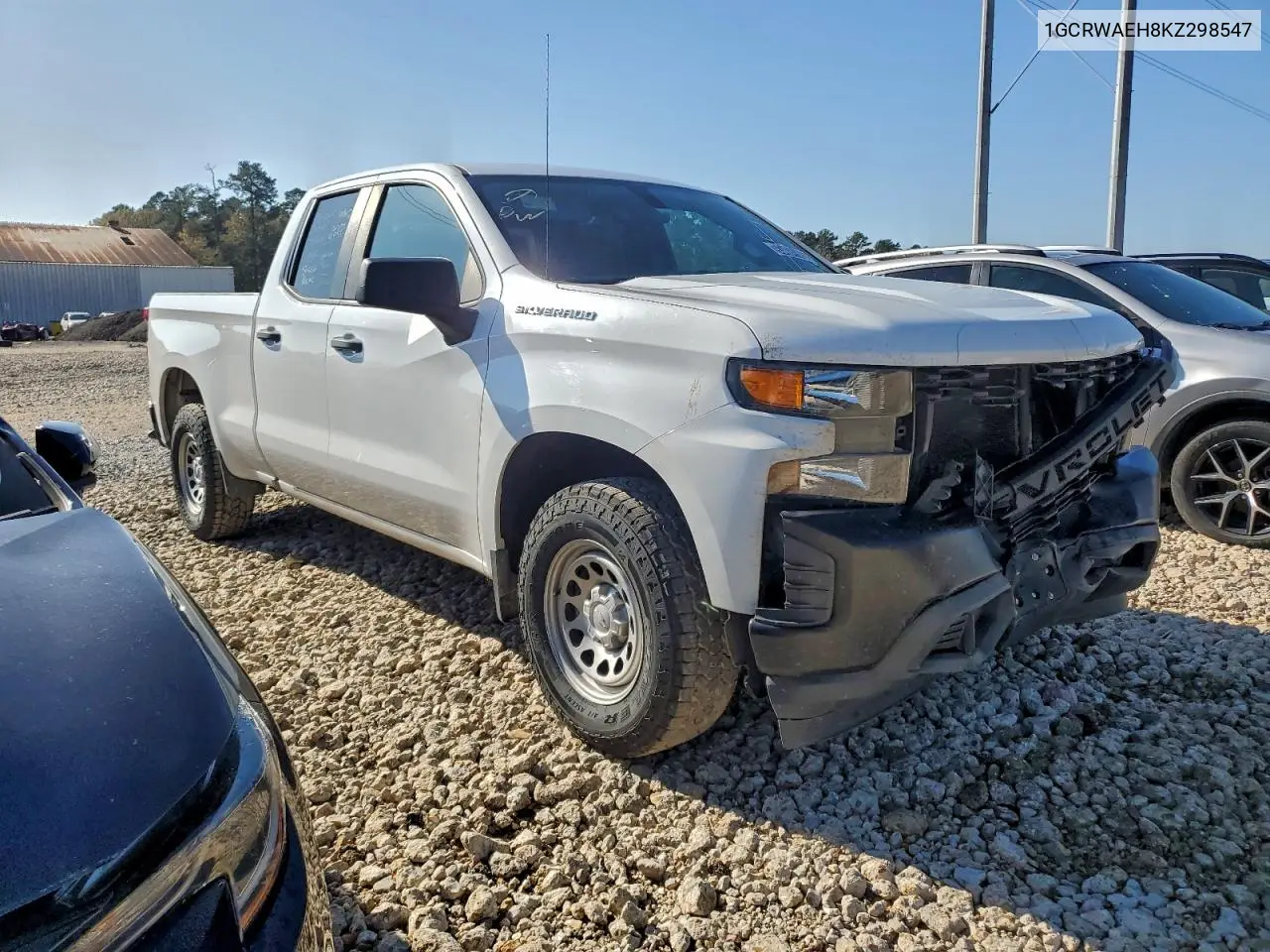 1GCRWAEH8KZ298547 2019 Chevrolet Silverado C1500