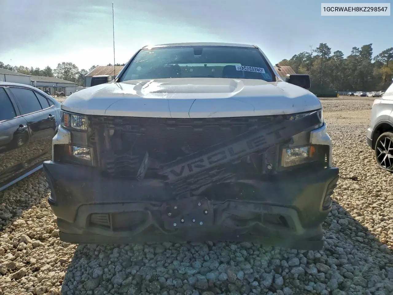 1GCRWAEH8KZ298547 2019 Chevrolet Silverado C1500