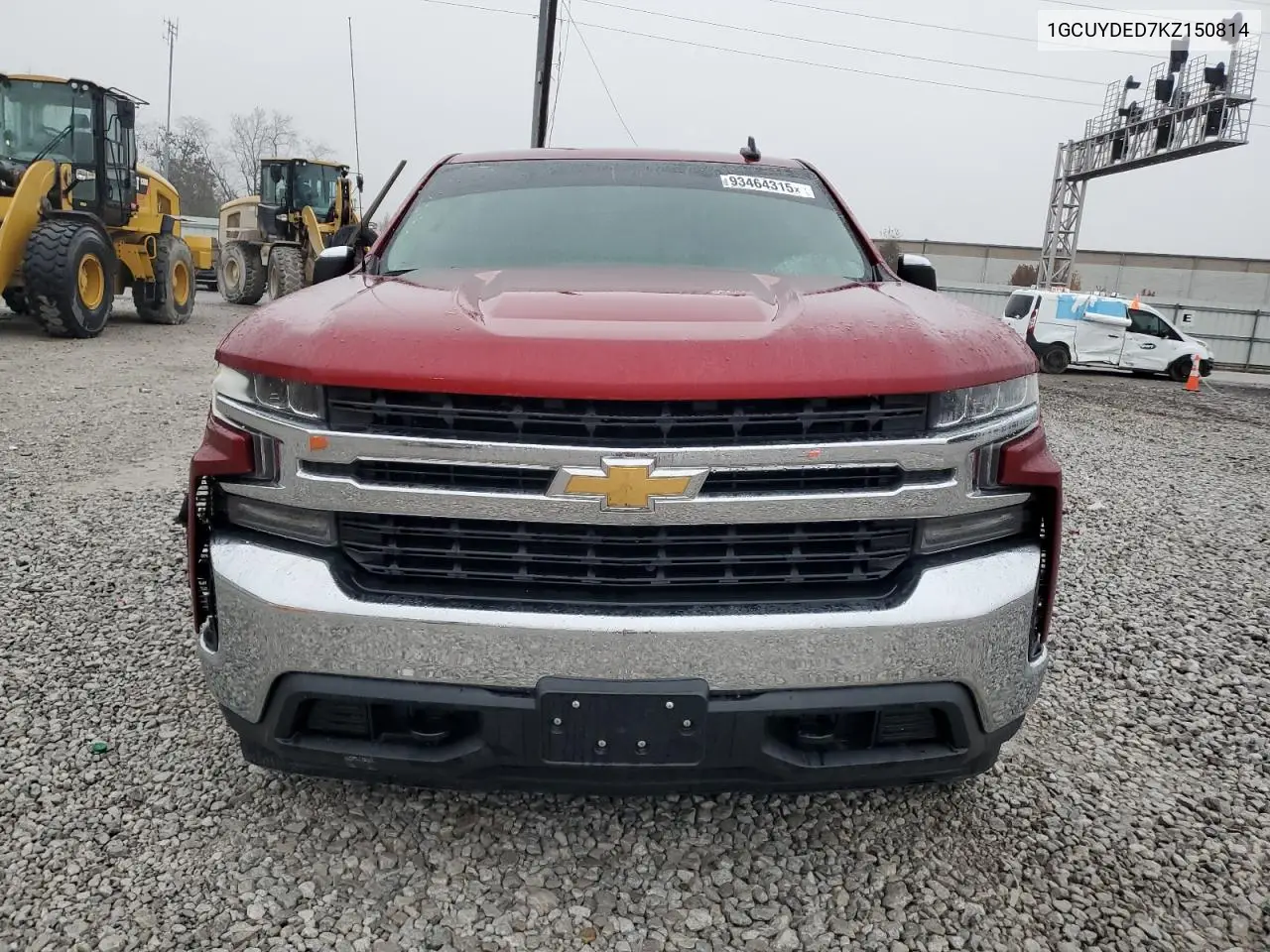 1GCUYDED7KZ150814 2019 Chevrolet Silverado K1500 Lt