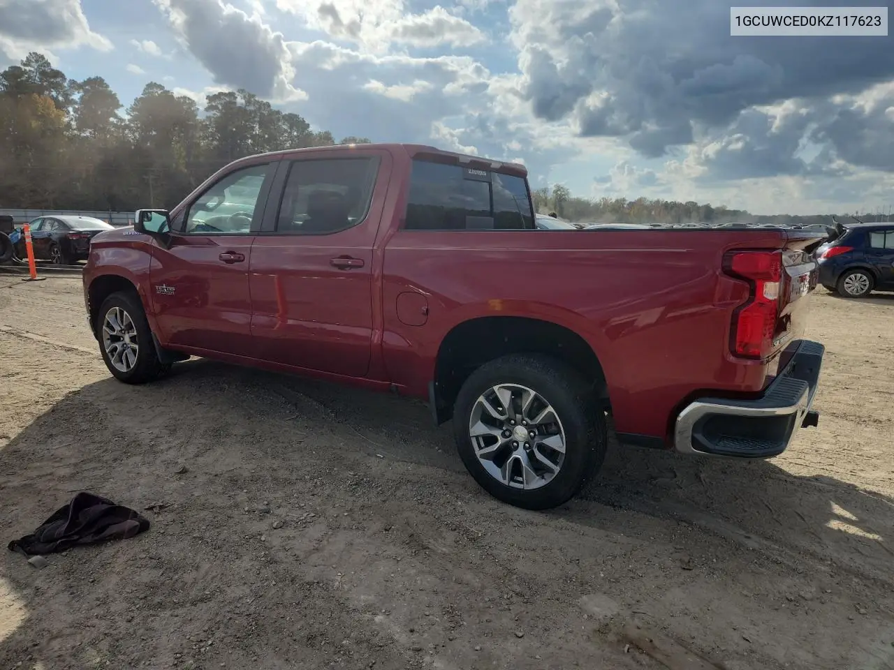 1GCUWCED0KZ117623 2019 Chevrolet Silverado C1500 Lt